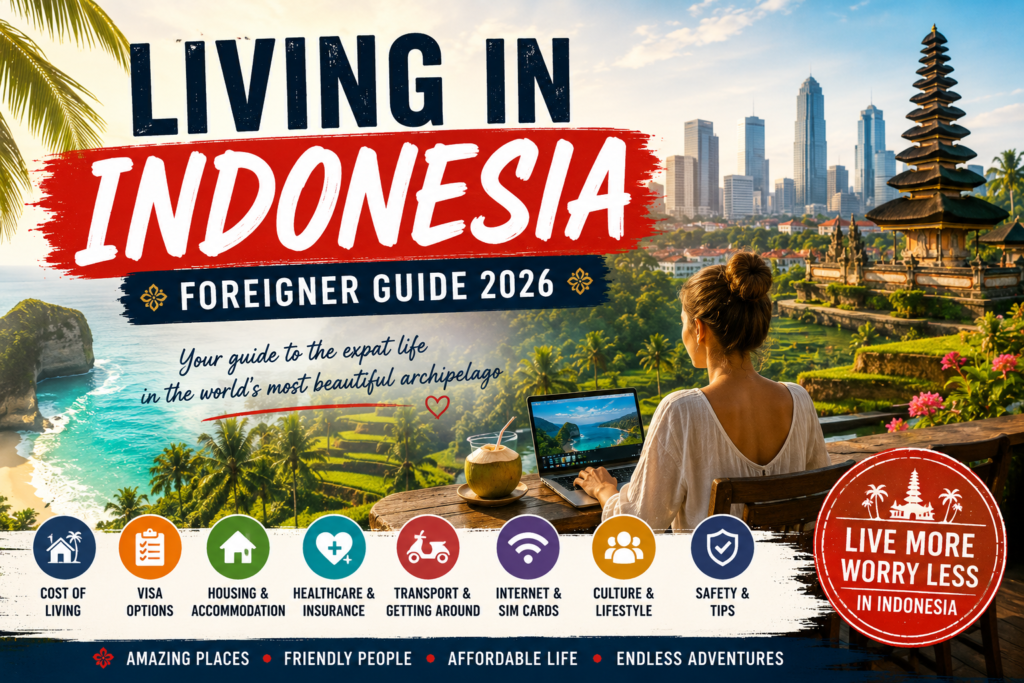 Living in Indonesia as a Foreigner (2026 Complete Guide)